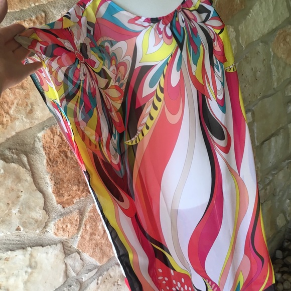 5⭐️Fave! Watermark Kimono Caftan Coverup - Picture 5 of 7